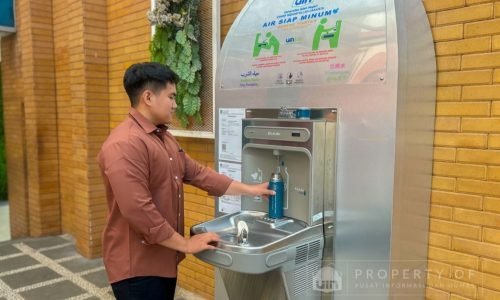 Strengthening Green Campus, UIN Jakarta Introduces Water Drinking Fountain Facilities